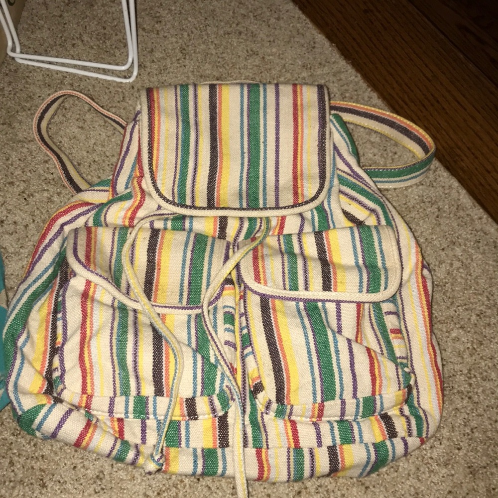 urban outfitters rainbow drawstring bag 🌈🌈🌈